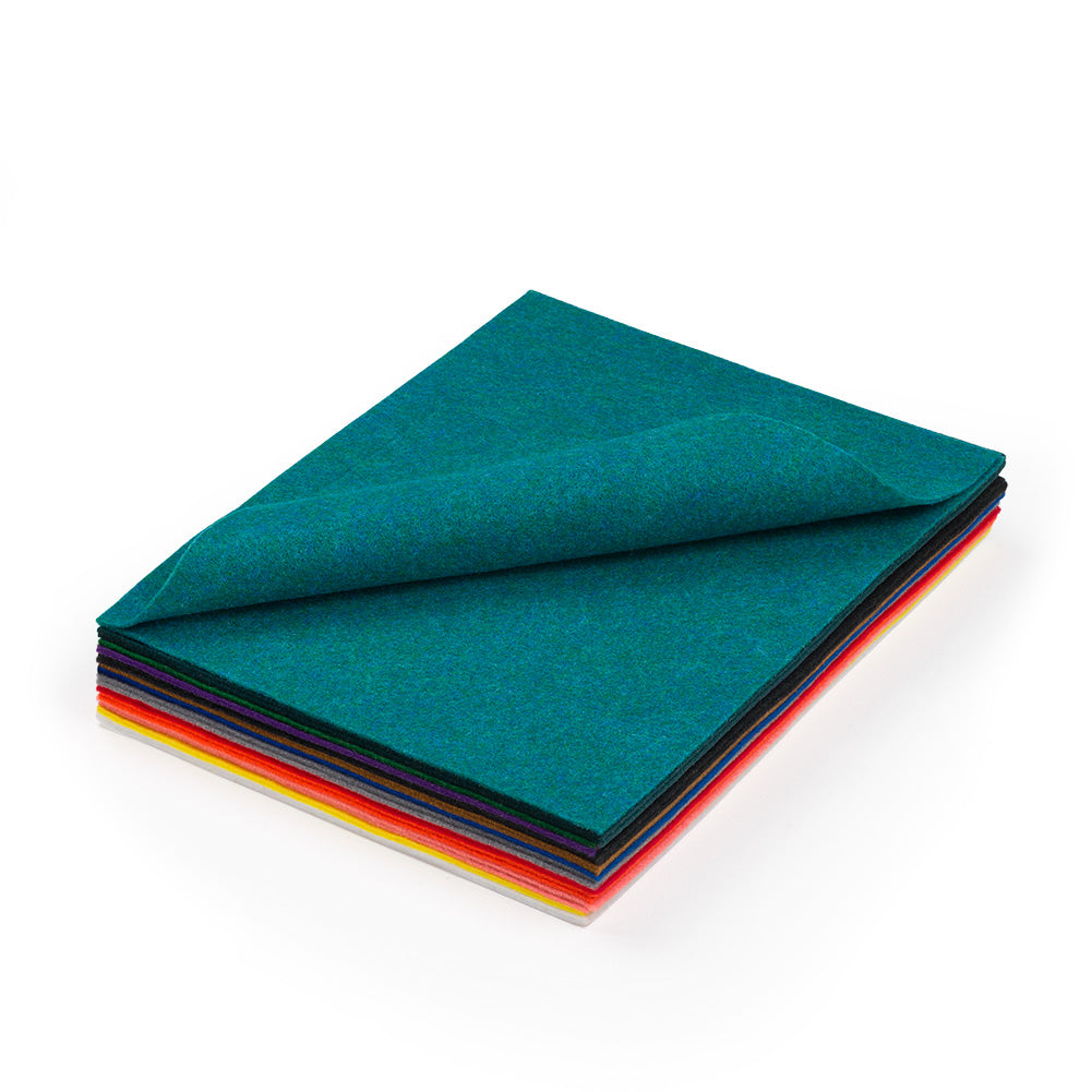 You Choose 1 9 X 12 Inches 100% Polyester Bottle Green Felt Sheets, Felt  Fabric Sheet Assorted Color Felt Pack DIY Craft Squares Nonwoven 