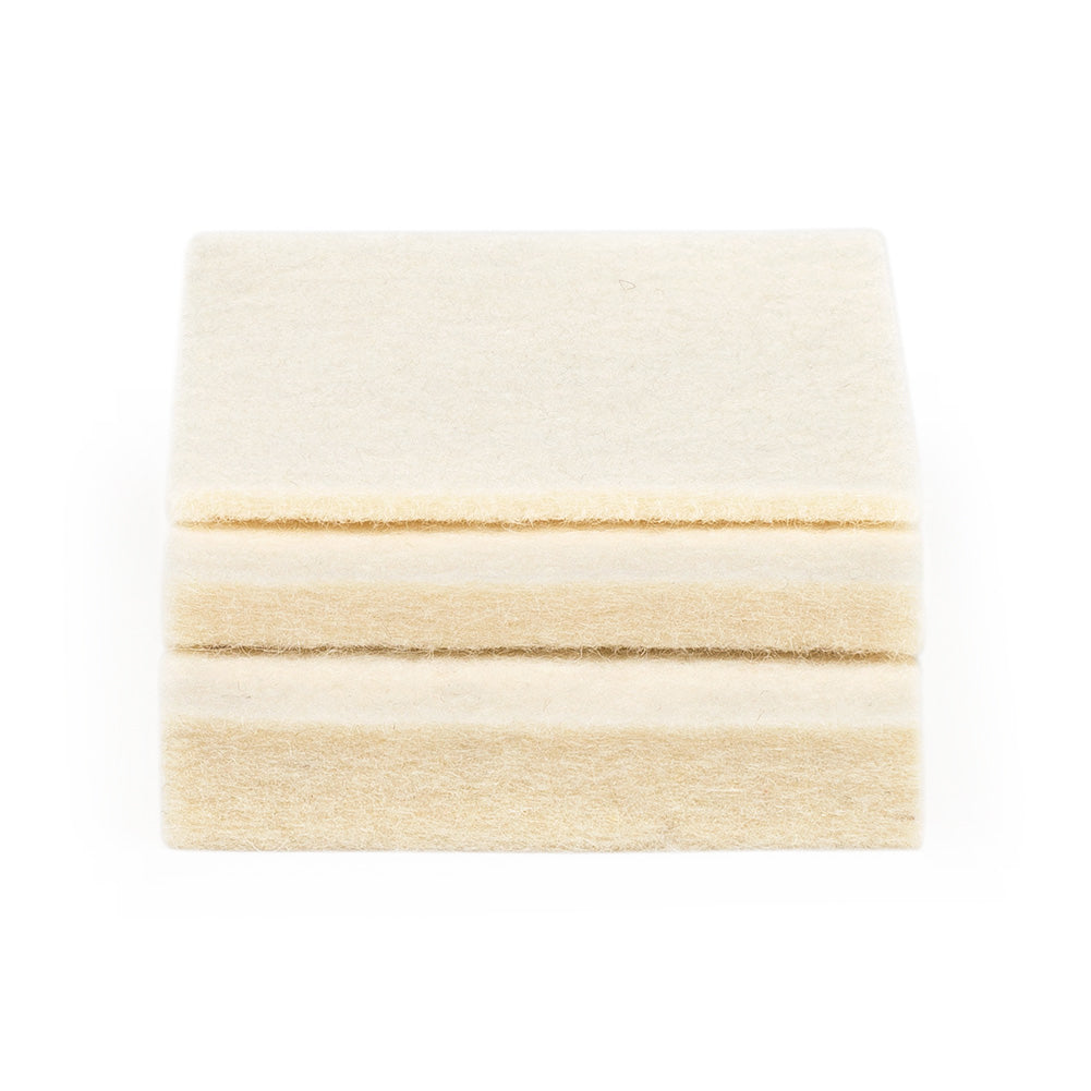 F-10 Industrial Felt Samples - 1/8" 1/4" 1/2" Thick