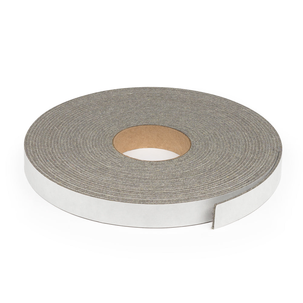 F-3 Industrial Felt Stripping with Adhesive - 50' Long