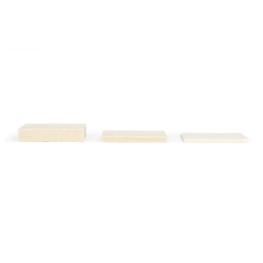 F-5 Industrial Felt Samples - 1/8" 1/4" 1/2" Thick