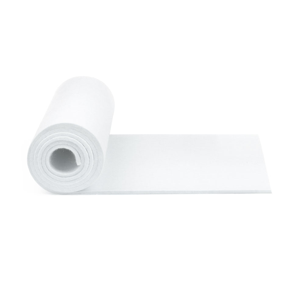 Black Polyester Felt Roll 10 wide x 300' long x 1/16 thick $49.99