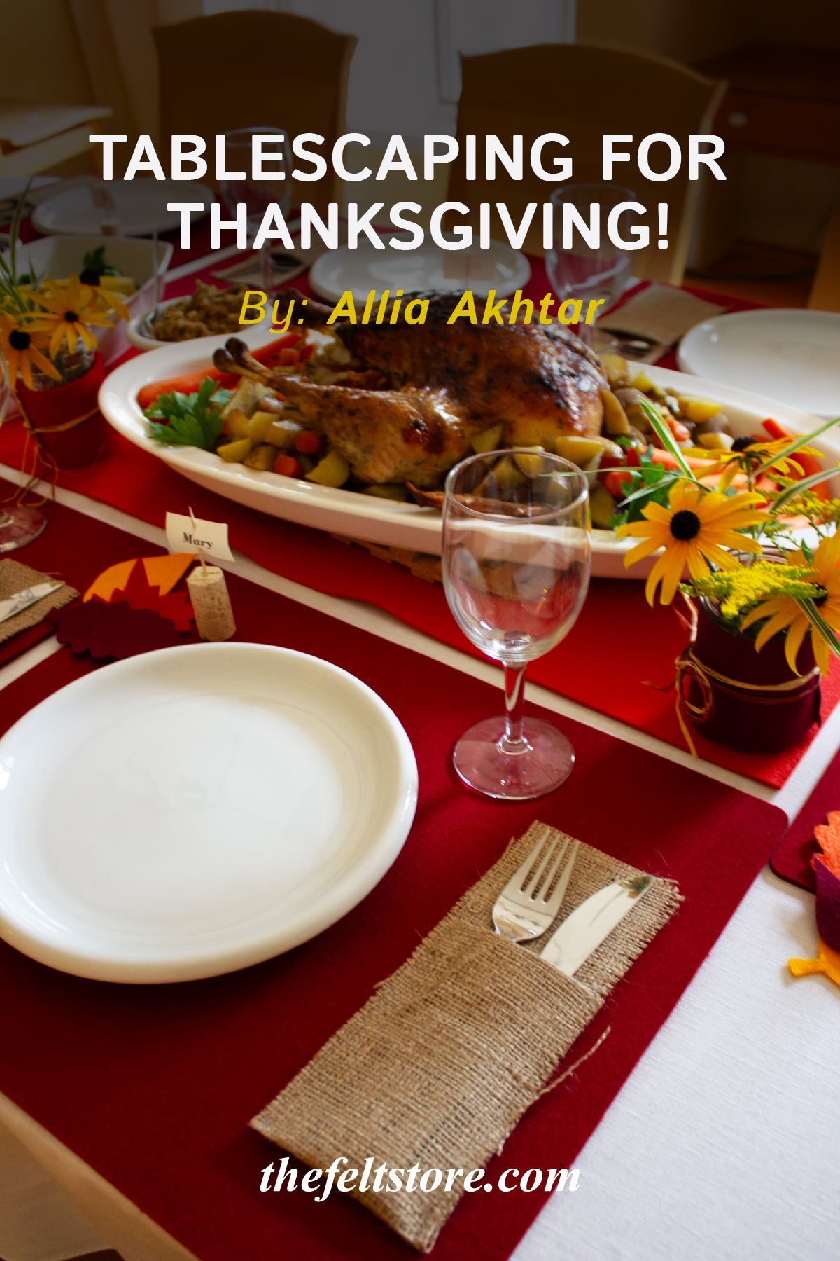 Tablescaping for American Thanksgiving!