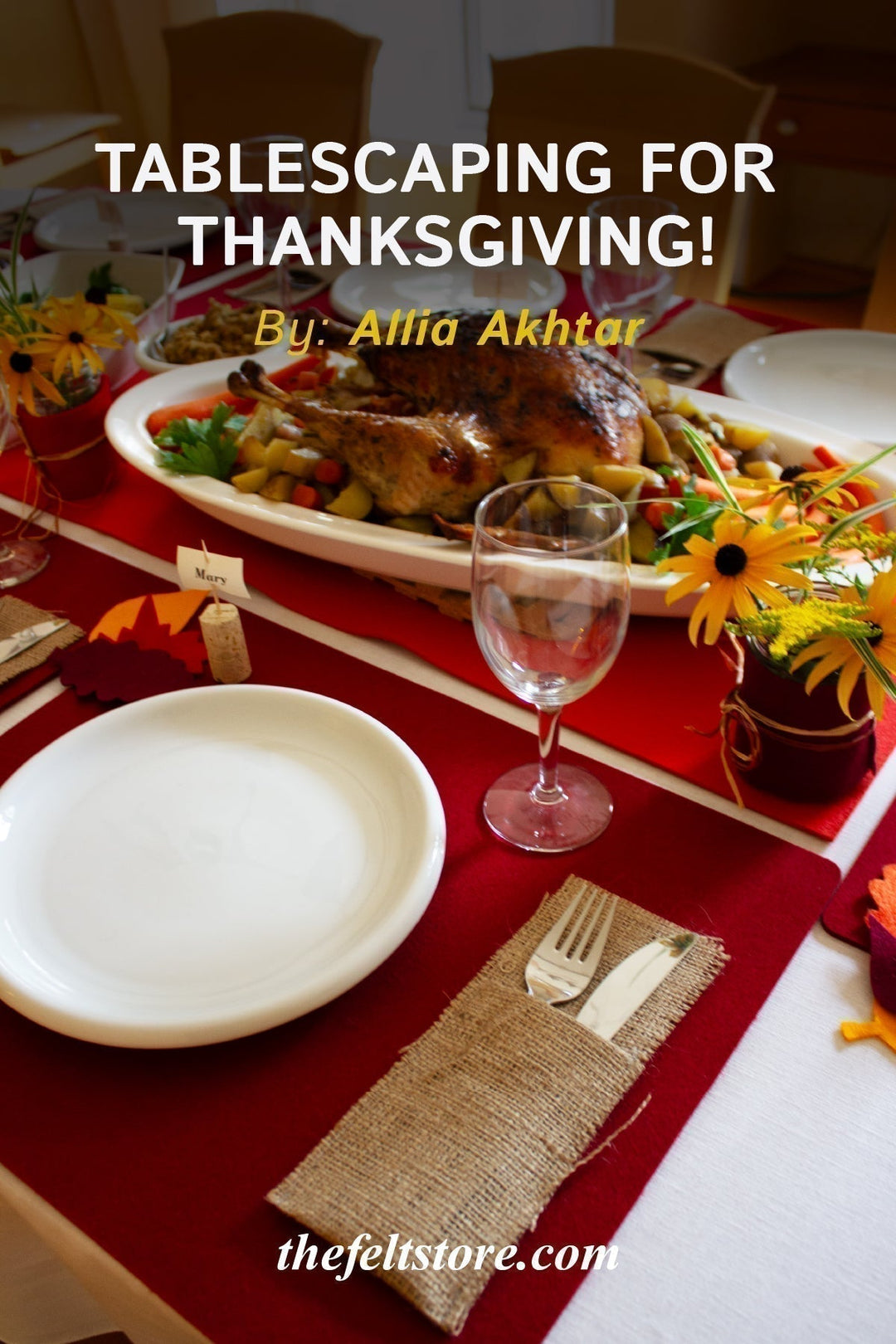 Tablescaping for American Thanksgiving!