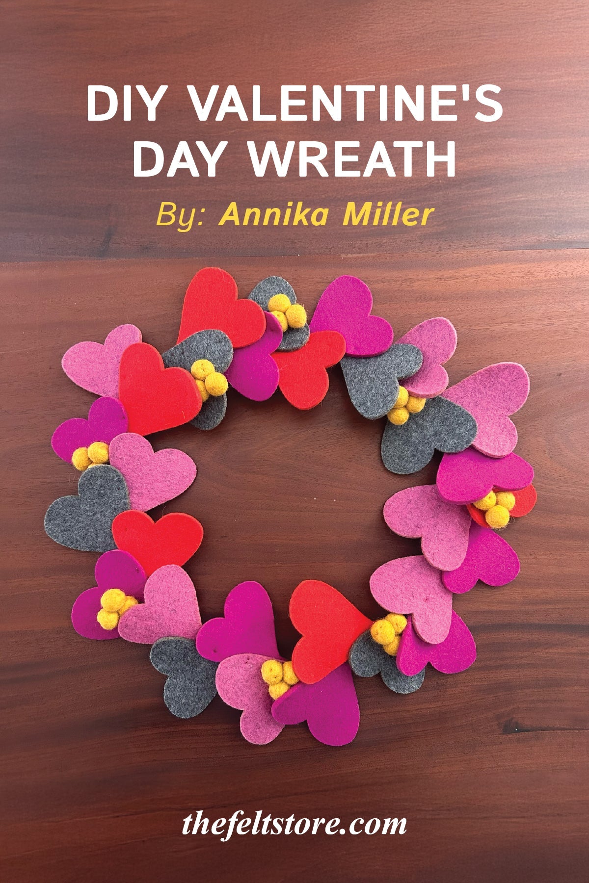 DIY Valentine's Day Wreath