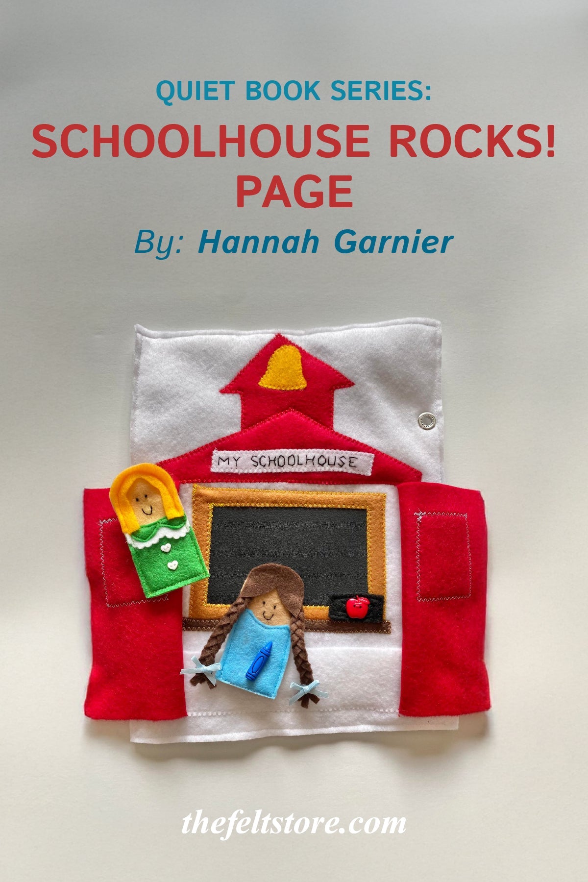 Quiet Book Series: Page 2 - Schoolhouse Rocks!