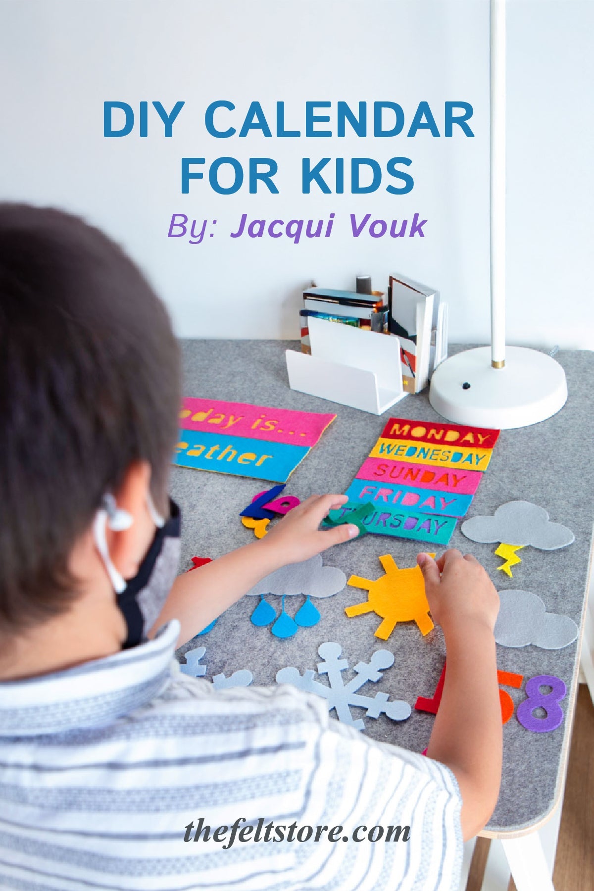 DIY Calendar for Kids {Template}