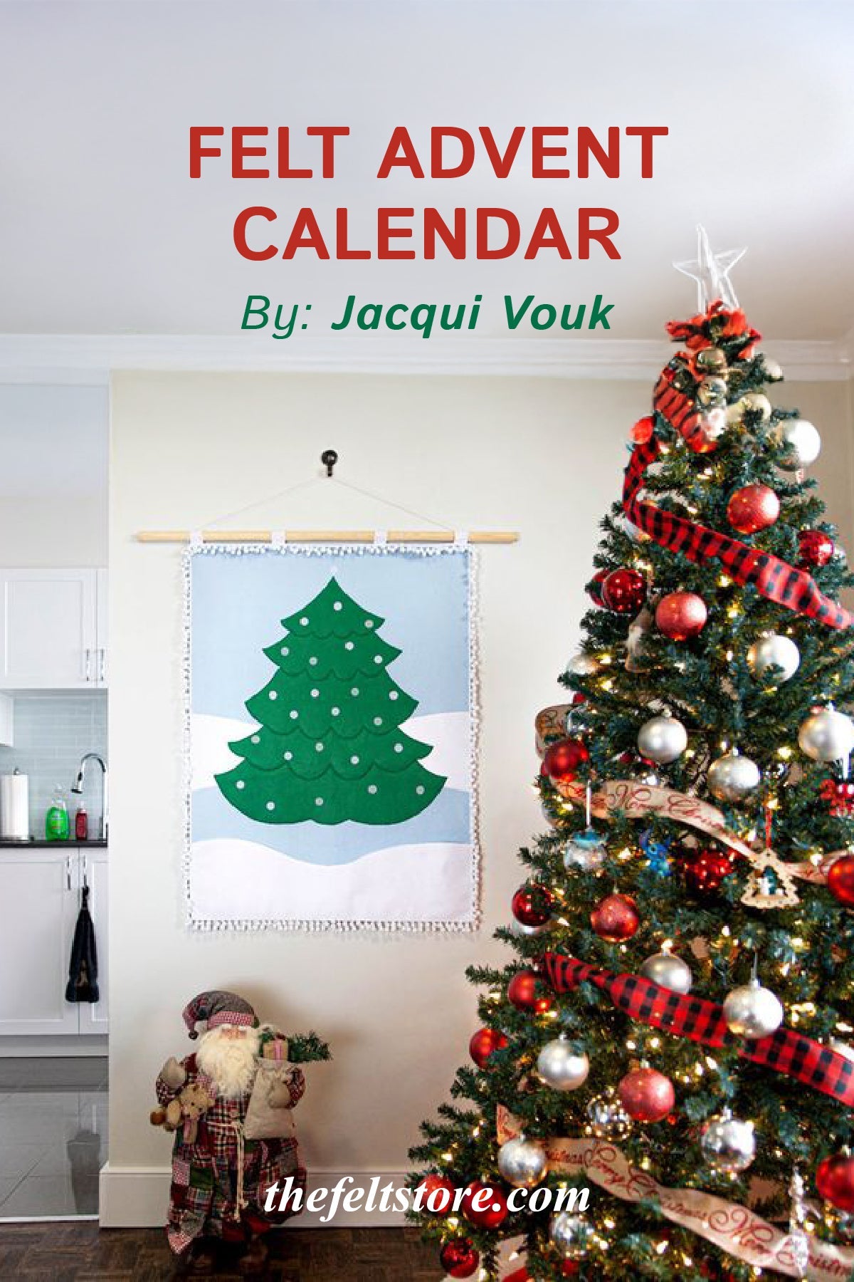 Felt Advent Calendar {Template}