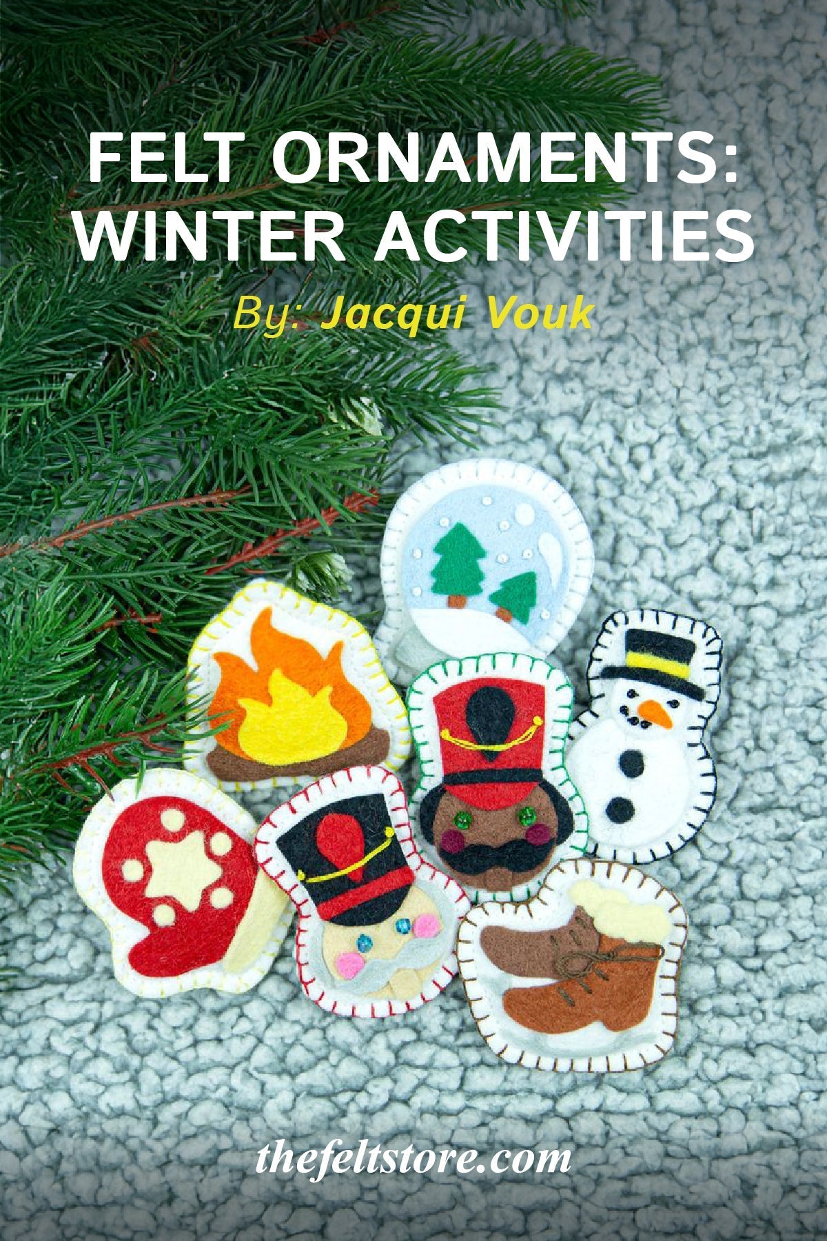 Week 3: Felt Ornamnets - Winter Activities {Template}