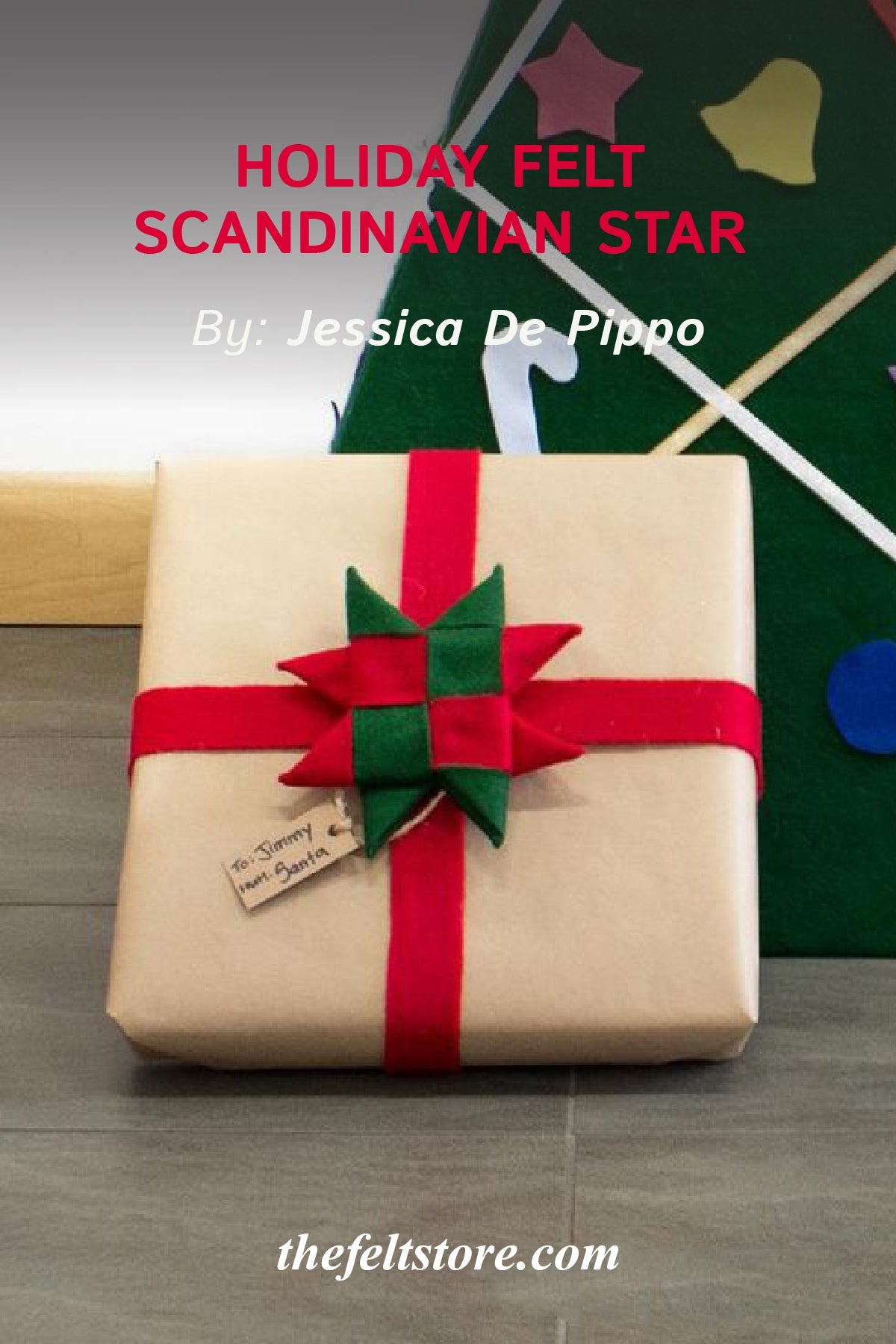 High Quality Acrylic Felt Scandinavian Star