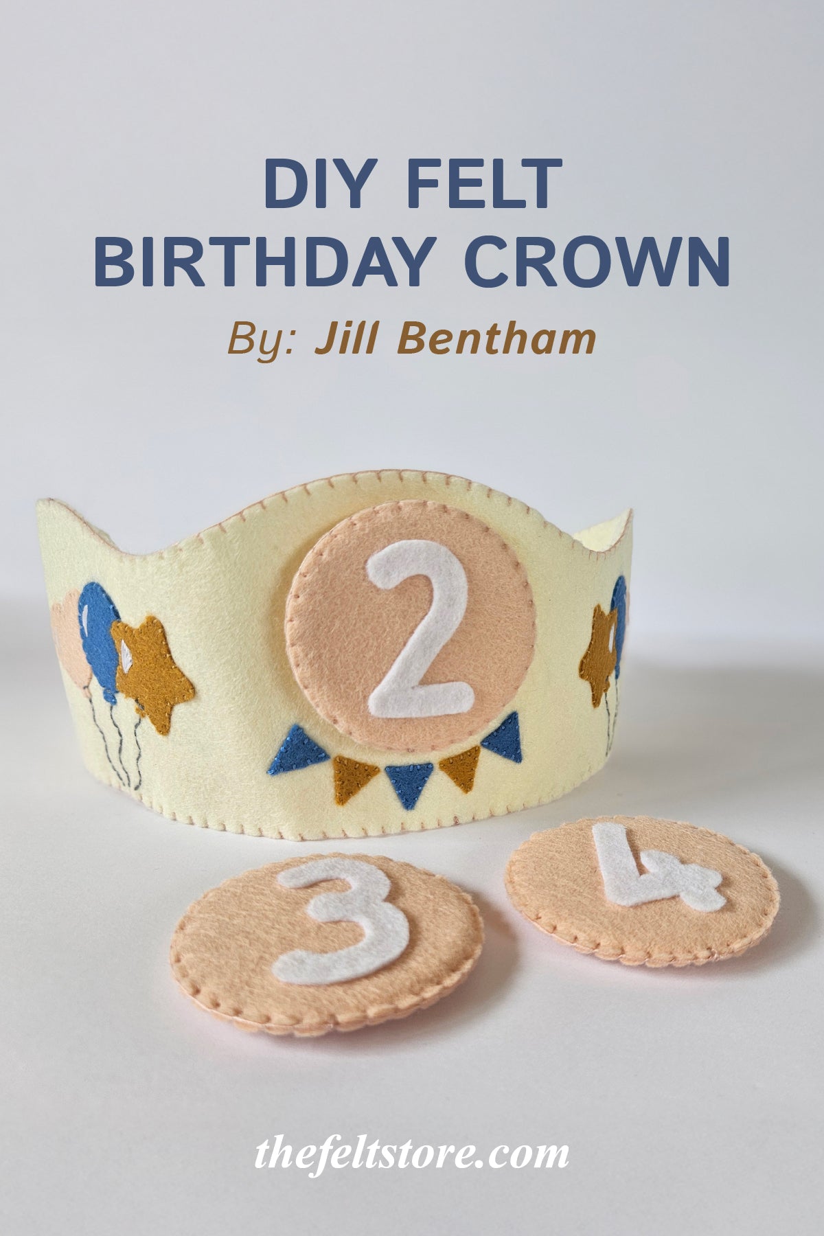 DIY Felt Birthday Crown