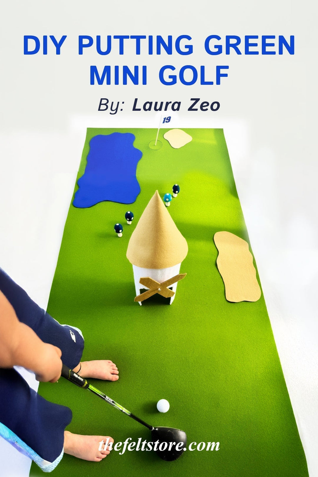 DIY Putting Green - Mini Golf