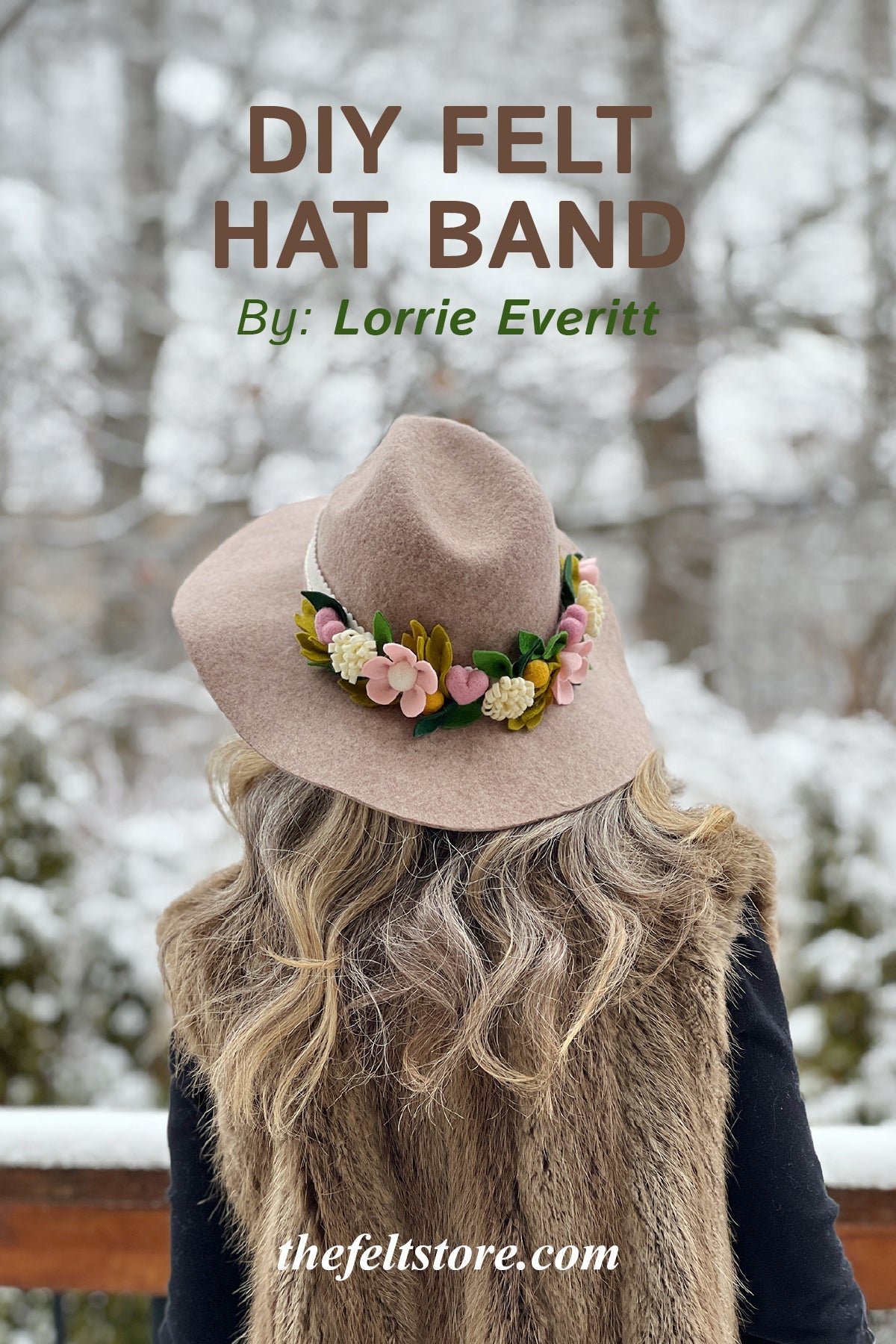 DIY Felt Hat Band