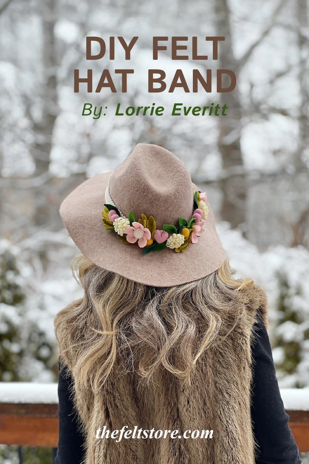 DIY Felt Hat Band