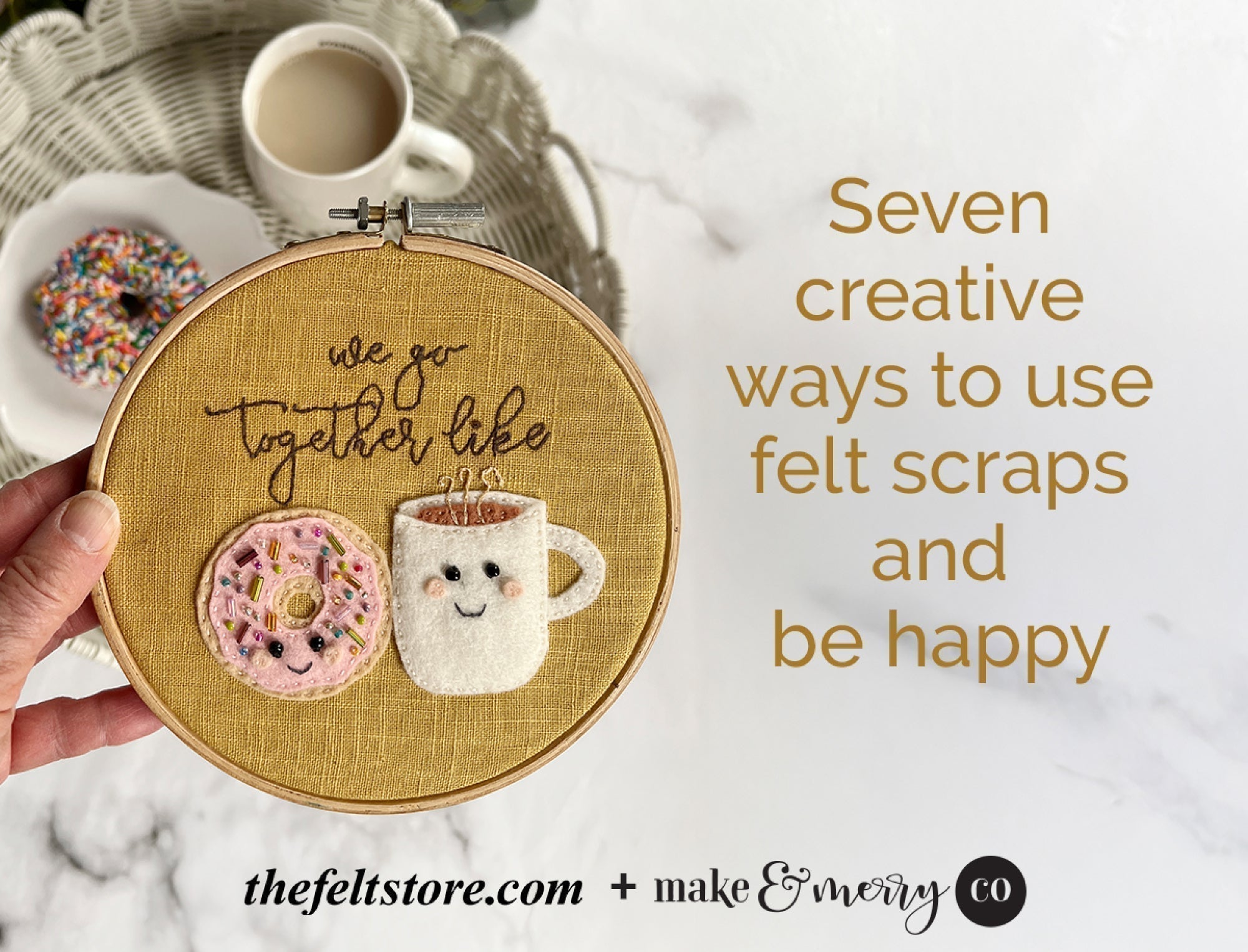 Seven Creative Ways to Use Felt Scraps and Be Happy!