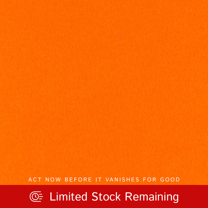 3mm Thick 100% Wool Designer Felt By Foot - Sale Collection