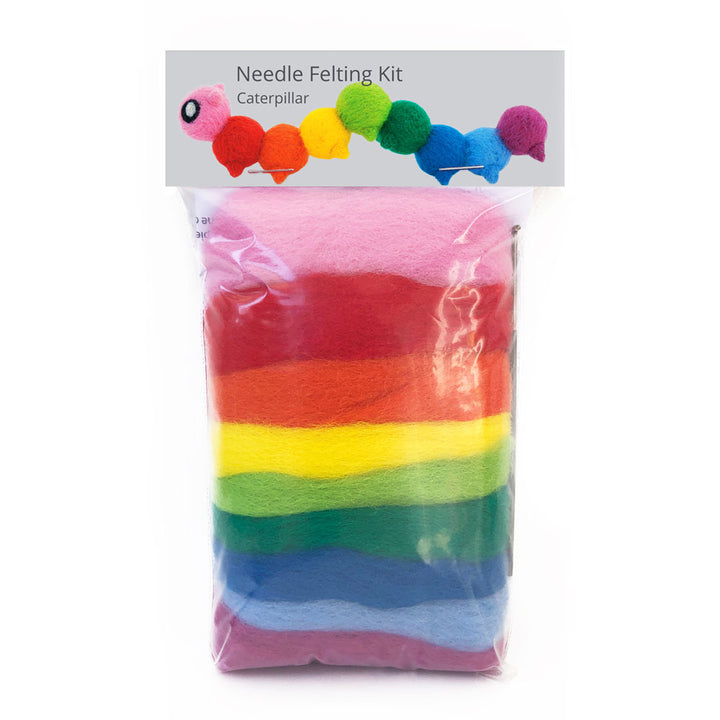 Caterpillar Needle Felting Kit