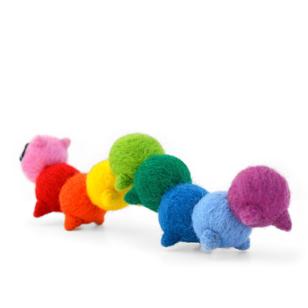 Caterpillar Needle Felting Kit