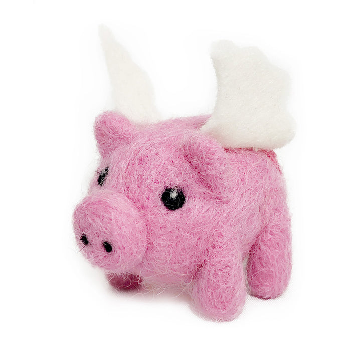 Flying Pig Needle Felting Kit