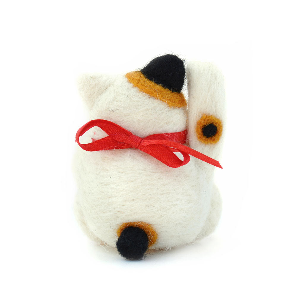 Lucky Cat Needle Felting Kit