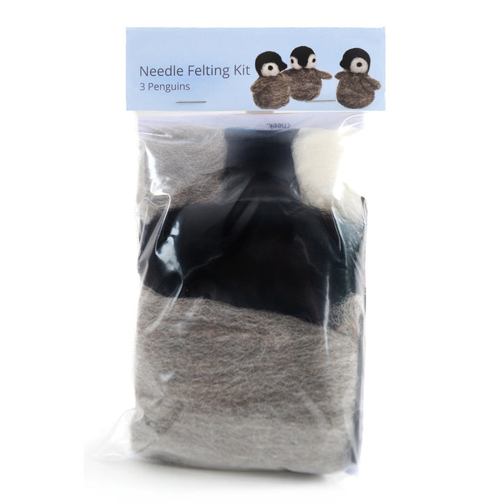 Penguin Needle Felting Kit