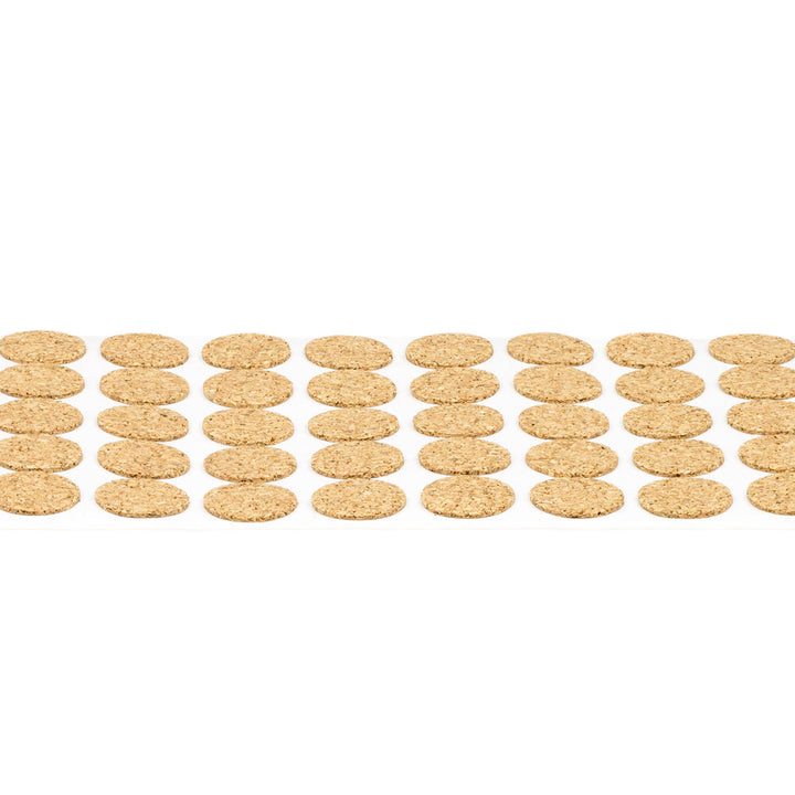 3/4" Diameter Light Duty Cork Pads By Roll