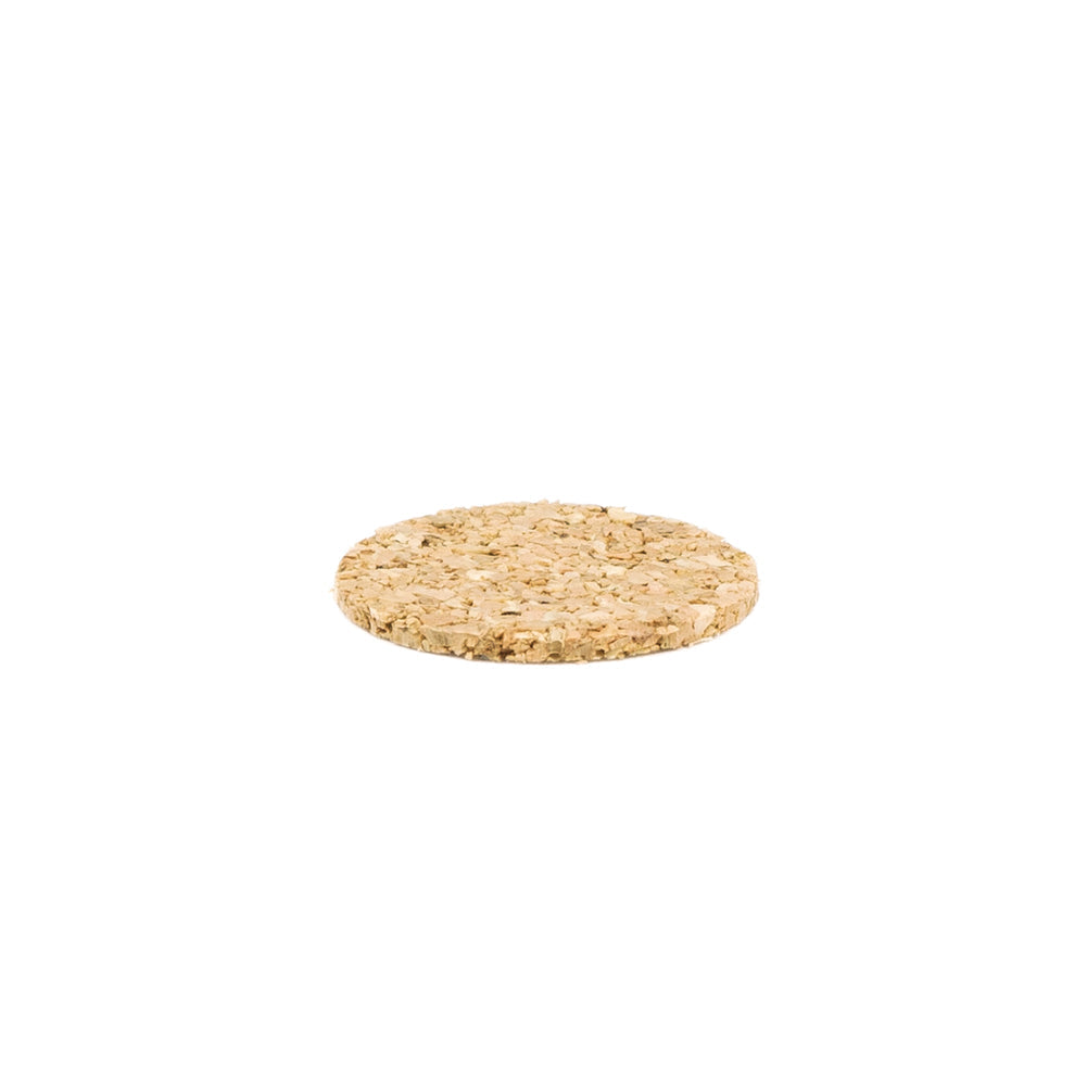 3/4" Diameter Light Duty Cork Pads By Roll