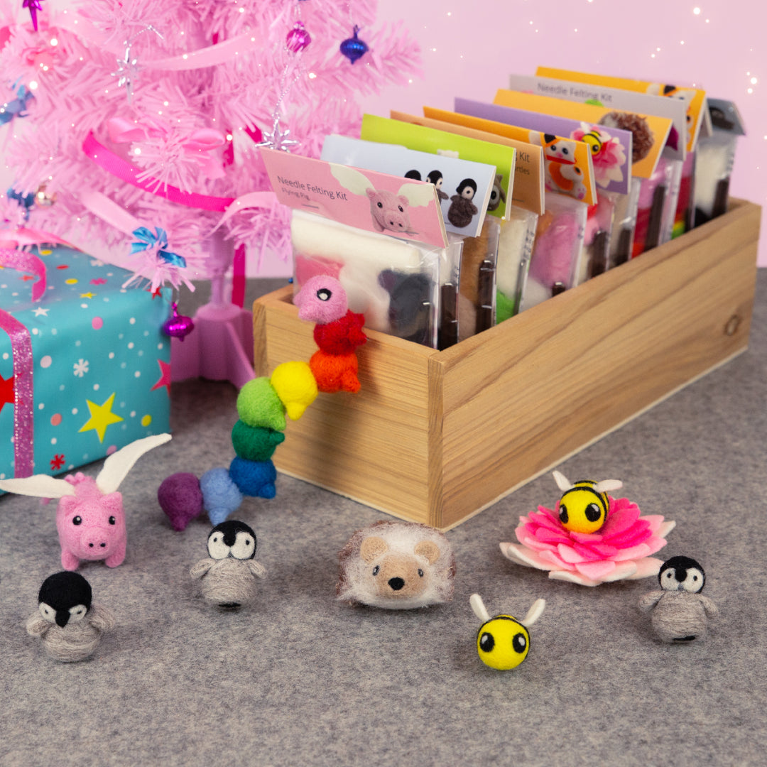 Owl Needle Felting Kit