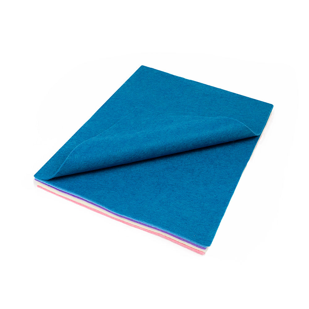 Premium Wool Blend Craft Felt Sheets - Value Packs