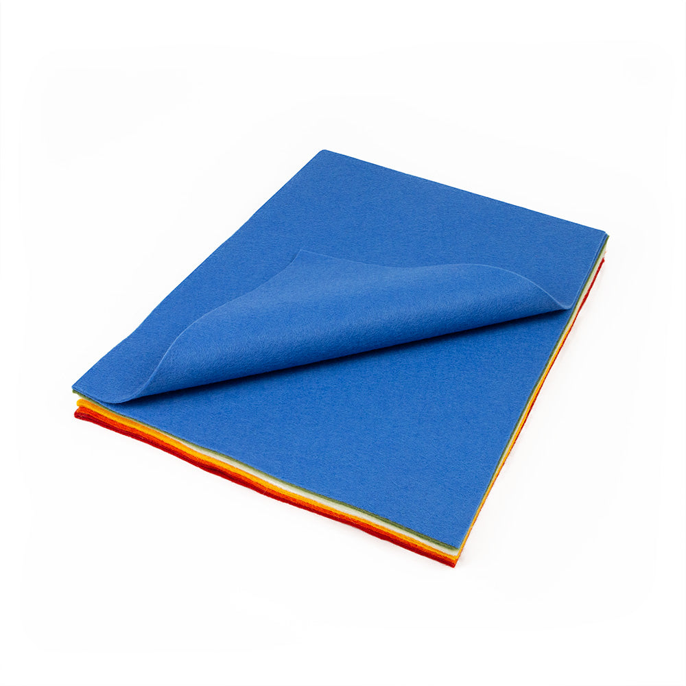 Premium Wool Blend Craft Felt Sheets - Value Packs