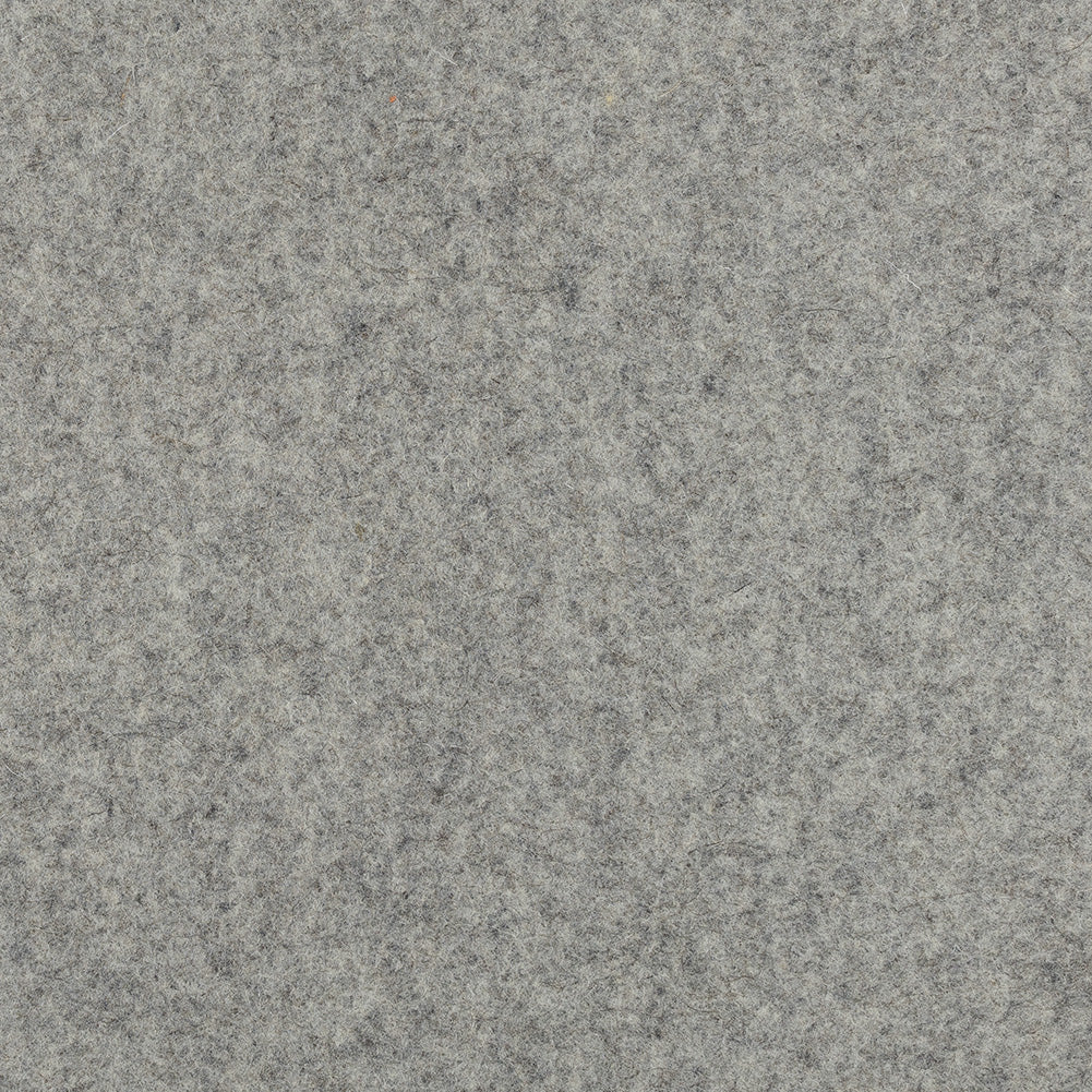 100% Wool Felt Fabric - Approx 3mm Thick - Natural Light Grey - 92cm x 50cm  - Made in Western Europe