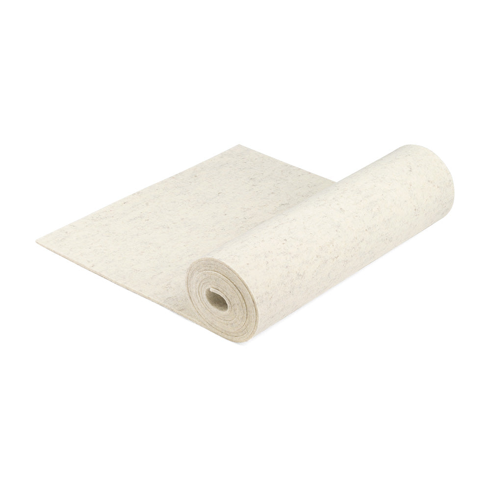 5m White Polyester Felt Roll for Crafts