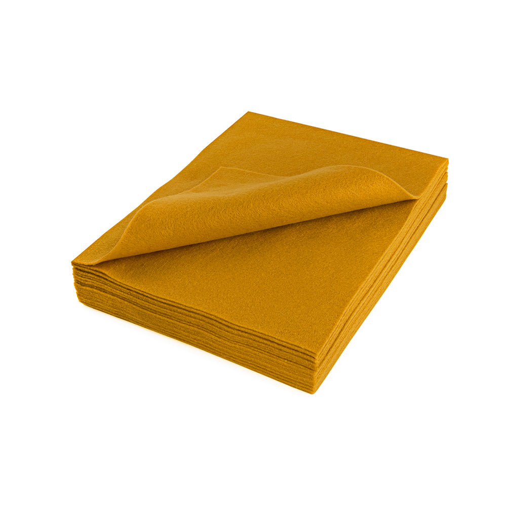 Acrylic Craft Felt Sheets - 9" Wide x 12" Long