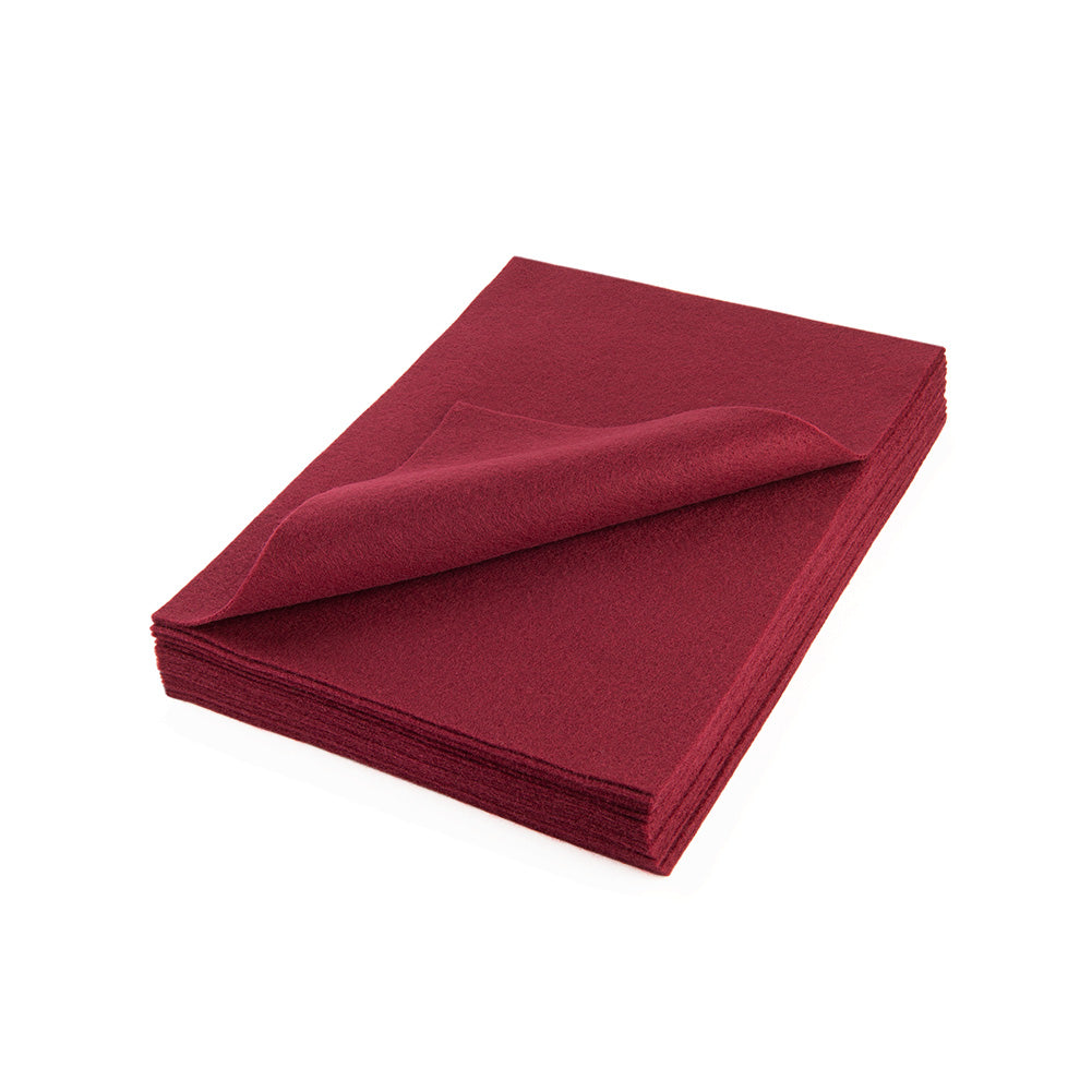 Acrylic Craft Felt Sheets - 9" Wide x 12" Long