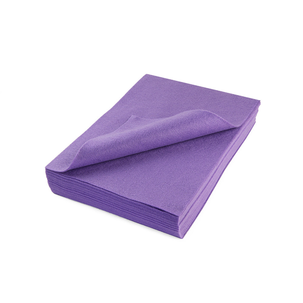 Acrylic Craft Felt Sheets - 9" Wide x 12" Long
