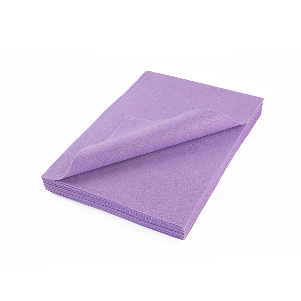 Acrylic Craft Felt Sheets - 9" Wide x 12" Long