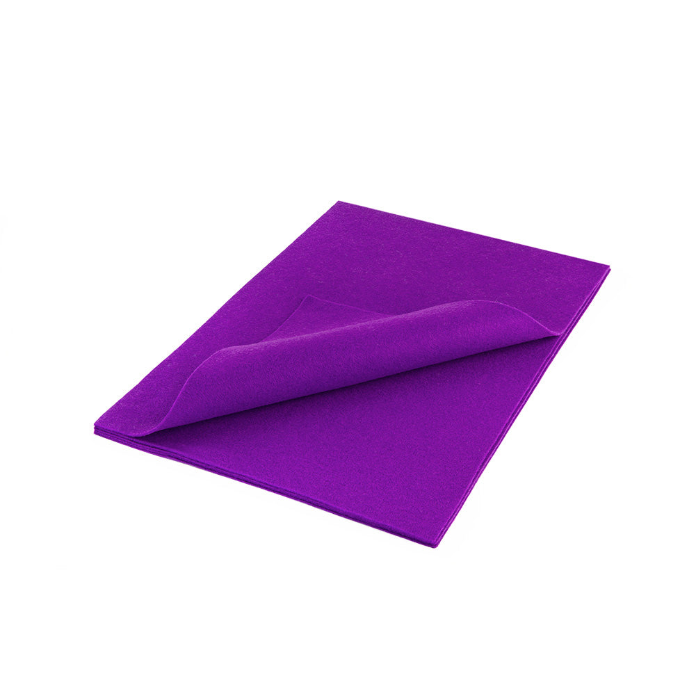 Acrylic Craft Felt Sheets - 9" Wide x 12" Long
