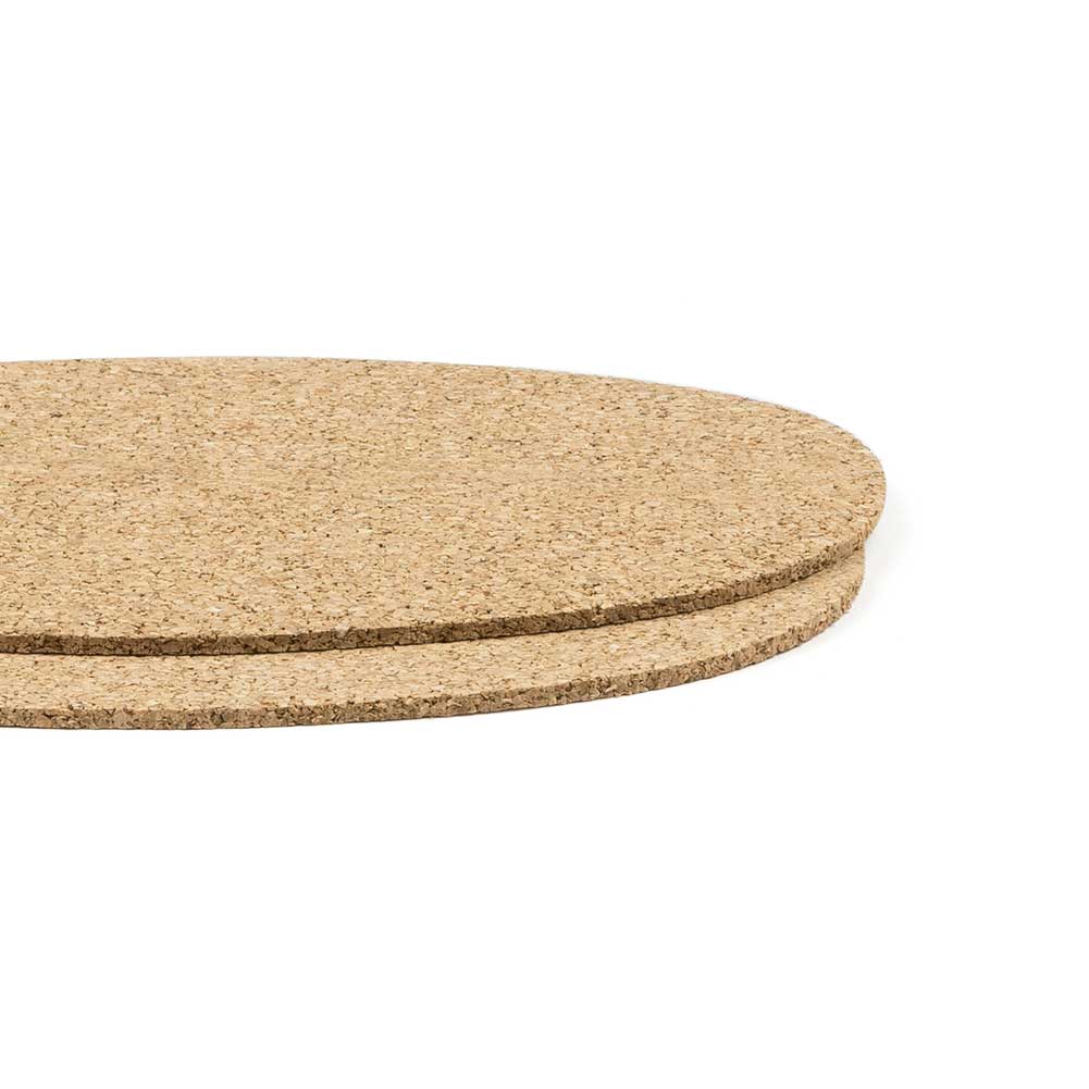 Cork Insoles - 2.5mm Thick, 2 Pair