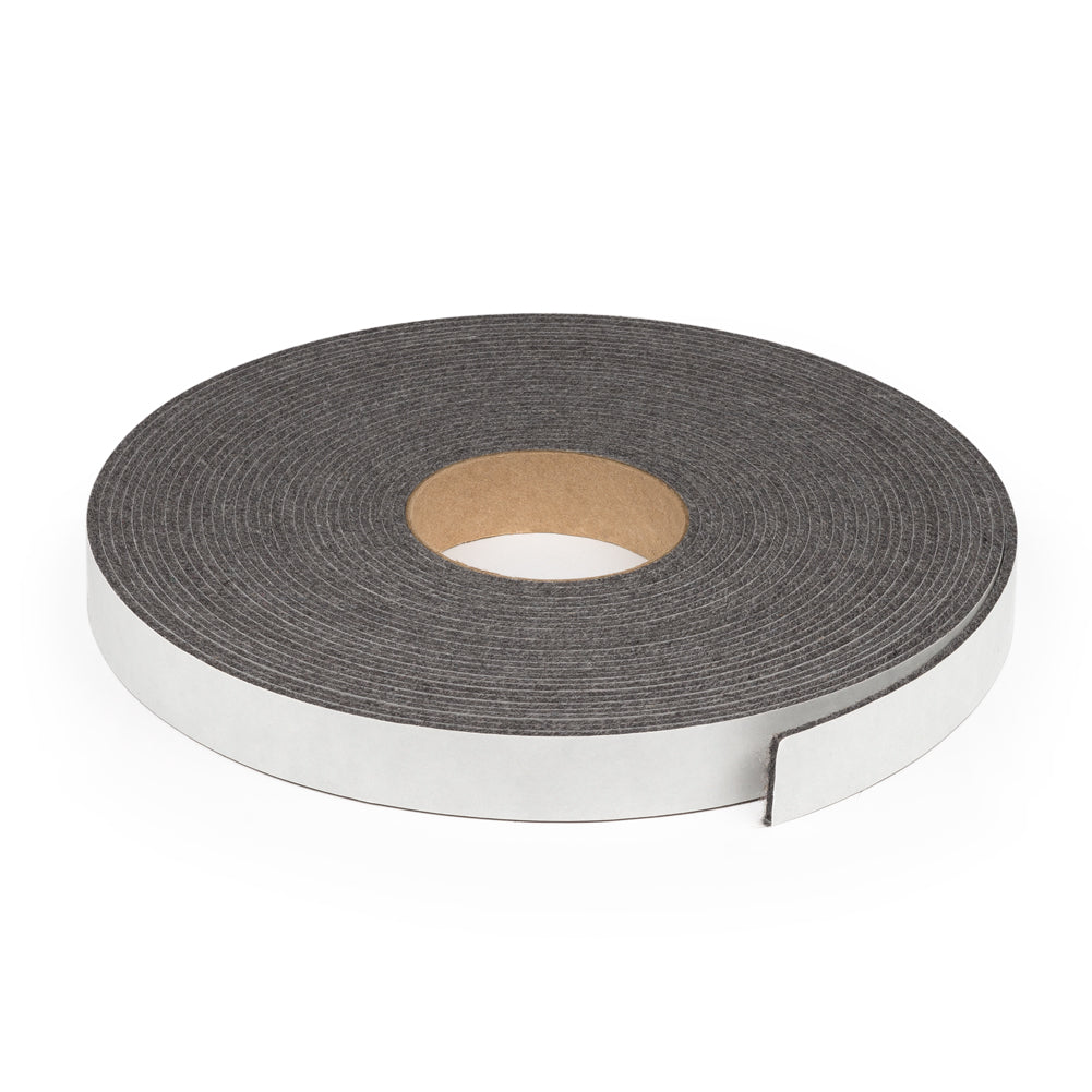 F-26 Industrial Felt Stripping with Adhesive - 50' Long