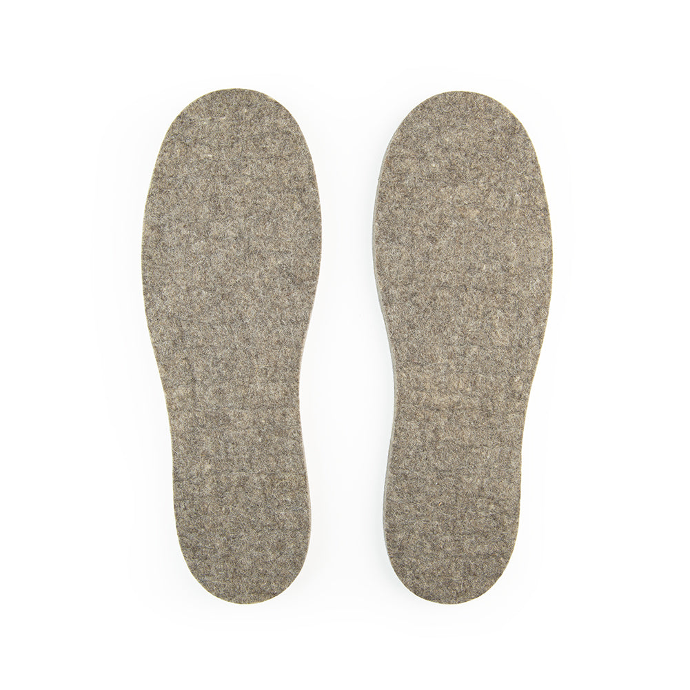 Wool Felt Insoles - 13mm Thick