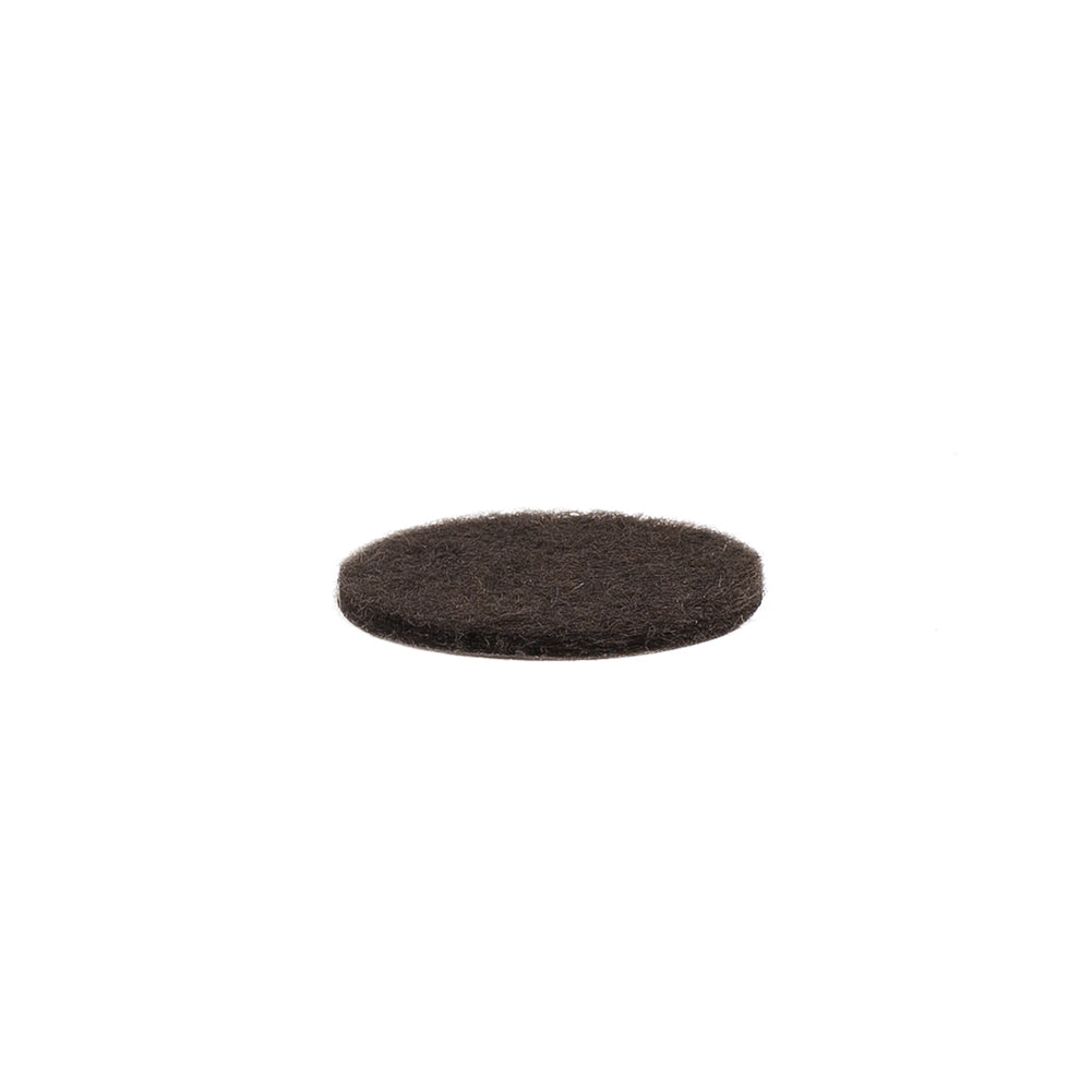 1" Diameter Light Duty Felt Pads By Roll - Brown